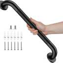 Black Grab Bar 20 Inch, Grab Bar for Bathtub and Shower
