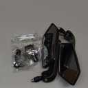 Bike Mirror Handlebar Mount 360 Adjustable 2pcs, Accessories Bike Side Mirror, E Bike Mirrors for Handlebars, Scooter Mirrors for Handlebars with Scratch Resistant Glass, E Bike Rear View Mirror