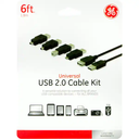 GE Universal USB 2.0 Cable Kit (Model #33758)