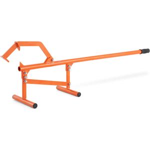 VEVOR 48" Timberjack Log Lifter, Adjustable Heavy Duty Log Roller Cant Hook, Log Jack with Rubber Grip & Dual Support Foot, Log Cant Hook Logging Tools for Rolling and Raising Up Logs up to 15" Dia