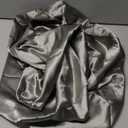 Wedge Pillow Case Cover for Style Protection, Thickened Satin Fabric Soft & Skin-Friendly, Wedge Pillow Cover with Zipper for Easy Install, Machine Washable (Dark Grey, 25"x25"x8")