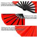 2/4/8/12/20pcs Folding Clack Hand Fans for Line Dancing Tai Chi, Handheld Fan for women foldable,Boots On The Ground Fan