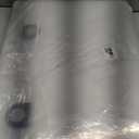 10X12FT Clear Waterproof Tarps(increase grommets,Windproof Rope +Ties)Poly Tarpaulin Outdoor Garden Rainproof Covering,Clear Vinyl Tarp with for patio,for Covering Henhouse Porch Canopy Plant Camping