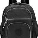 Mini Hiking Waterproof Backpack Purse for Women and Men,Travel Backpack 5L (Black)