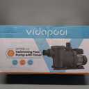 In/Above Ground Pool Pump, Self Primming High Flow (Single Speed, 1.5HP, 7350 GPH, 115V)