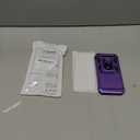 Taisairu for Google Pixel 10 Case/Pixel 10 Pro Case with Screen Protector & Slide Camera Lens Cover,Built-in Ring Stand Protective Phone Case for Pixel 10 Case/Google Pixel 10 Pro Case (Purple)