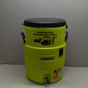 Igloo Sports Cooler | Insulated Beverage Dispenser with Spout |Portable Handwashing Station (Acid Green 10 Gallon)