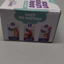 Door Lever Locks (4 Pack) - Prevents Toddlers from Opening Doors - Durable ABS with 3M Adhesive - Easy One-Hand Operation for Adults, No Tools Needed (White)