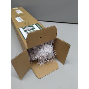 Small Christmas TreeMini Artificial Christmas Tree with Lights for Office,Desk,Indoor, Outdoor, Holiday Xmas Party Decoration, Easy Setup Green (White)