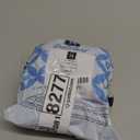 DriftAway Linen Textured Curtain Valances for Windows Bathroom Bedroom Living Room Kitchen Windows Basement Blinds Rod Pocket Semi Sheer 52"x18" 1 Panel Christmas Red Green Patterned