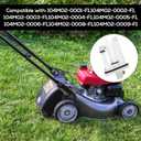 2 x 4pcs Carburetor Main Jet 592792, for Briggs & Stratton Engine with 4pcs 594281 Primer Bulbs Jet-Main Replacement for Garden Lawn Mower Equipment Small Engine Parts