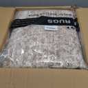 Area Rug 10x12 Vintage Washable Living Room Large Carpet Non Slip Bedroom Indoor Office Dining Room Low Pile Thin Rug Brown