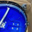 MEKOH Pressure Washer Surface Cleaner 20'', 4500PSI Power Washer Surface Cleaner Attachment with Wheels, Pressure Washer Accessory for Driveway Sidewalk Curb Deck Patio Cleaning, 3/8'' Quick-Connect (Serenity)