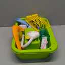 Crelloci Kitchen Sink with Running Water, Upgraded Electric Faucet, Automatic Water Cycle System, Dishwasher Toy, Kids Fishing Toy, Pretend Role Play Sink for Toddlers Boys Girls