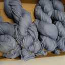 24 Pack Dusty Blue Cheesecloth Napkins 20"x20" Rustic Gauze Napkin Cheese Cloth Napkins Bulk Boho Washable Dinner Table Napkins for Wedding Party Bridal Baby Shower Birthday Decor
