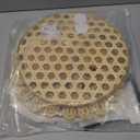 Boho Wall Basket Decor Set of 8 - Flat Woven Basket Wall Hanging Decor,Round Tassels White Macrame Tapestry Wall Decor Art,Handmade Rattan Wicker Seagrass Home Wall Baskets DecorBoho Classic) (Style 4)