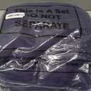 Buryeah 10 Pcs Fleece Blanket Bulk Soft Warm Fleece Blankets Cozy Lightweight Throw Blankets Plush Pet Throw Blanket for Home Bed Sofa Office Wedding Gifts Travel(50" X 60",Purple)