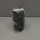 Black Ceramic Flower Vase for Pampas Grass, 8 inch Small Decorative Centerpiece Ribbed Vase for Dining Table, Office Desktop, Shelf Bookshelf, Mantel, Entryway, Bathroom, Countertop, Farmhouse, Gift