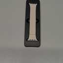 Magnetic Silicone Band Compatible with Apple Watch Band 42mm 41mm 40mm 38mm Series 11 10 9 8 7 6 5 4 3 & SE 3/2/1 Strong Magnetic Clasp, Waterproof & Adjustable (Starlight)