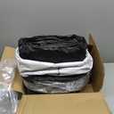 6 Layers Car Cover Waterproof All Weather for Automobiles, Size A3 with Zipper Cotton Fit for Toyota Camry, Honda Accord, Ford Mustang, Chevy Camaro/Malibu,Kia Optima/K5 (187-198 inch) (Black)