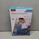 Comfytemp Weighted Heating Pad for Back & Period, FSA Eligible Electric Heat Pad, Valentines Day Birthday Gifts for Mom Dad Women Men, 2.2 lb HSA Approved Neck Shoulder Heated Pad, 2H Auto-Off, 12x24 (Navy Blue)