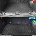 Cartist Cargo Liner Compatible with 2015-2024 Jeep Renegade Trunk Mat Car Rear Boot Liner Black