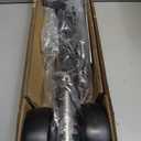6-inch Dual Wheels Trailer Jack, 13" Vertical Movement, 1500 lbs, for RV, Boat, Trailer and More, Black