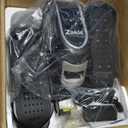 Zakle Under Desk Elliptical Machine, Electric Elliptical Training Machine w/Remote Control, 12 Speed Levels, Quiet Seated Pedal Exerciser for Home Office