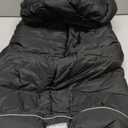 Orzbow Universal Footmuff for Stroller, Winter Warm Baby Stroller Bunting Bag, Waterproof Windproof Warm Polar Fleece Lined for Toddler Stroller Sleeping Bag, Black (Large)