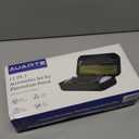 Auarte 12 in 1 Accessories Set for Playstation Portal Remote Player, Hard Carrying Case for PS Portal with Clear Skin Case for PS5 Portal, 2 Screen Protector with 4 Thumb Grip