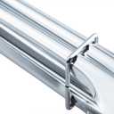 HINMAY Stainless Steel Serving Tongs Metal Cooking Tongs (9-Inch 3 Pieces)