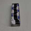 CS CELERSPORT 6 Pack Men's Running Ankle Socks with Cushion, Low Cut Athletic Sport Tab Socks (Medium, White Blue)