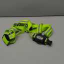 500LM High-Visibility Running Lights for Runners, Adjustable 45 Beam & 360 Reflective Vest, IPX4 Waterproof Running Vest Light for Night Walking/Cycling/Jogging, 3.5-20Hrs Runtime