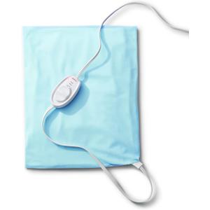 Sunbeam XL 12" x 24" and Standard 12" x 15" Electric Heating Pads for Pain Relief Bundle with Moist Heat Option