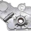 OP314 M349 Engine Oil Pump Timing Cover Oil Pump Compatible with Malibu Equinox Captiva Terrain 2000-2017 2.0L 2.4L L4 90537914