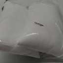 MIULEE Set of 2 Throw Pillow Inserts 12x20 Inches, 100% Virgin Filling Nonwoven Pillow Inserts for Couch Sofa Living Room