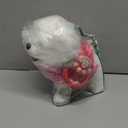 Hopearl Walking Pomeranian Interactive Electronic Pet Dog Toy Remote Control Leash Animated Puppy Nodding Barking Wagging Tail Gifts for Toddlers Birthday, White, 10''