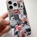 Christmas Aesthetic Phone Case Compatible with iPhone 17 Pro, Winter Holiday Festive Phone Cover for iPhone 17 Pro