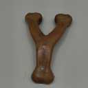 Benebone Wishbone Durable Dog Chew Toy for Aggressive Chewers, Made in USA, Large, Real Bacon Flavor