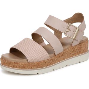 Dr. Scholl's Once Twice Espadrille Platform Wedge Sandal, Size 10