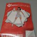 Morph Silver Dress Assassin Costume - Movie Character Dress for Women - Halloween Costume (Small)