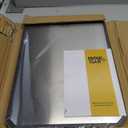 SNOWCLAD Stainless Steel Cutting Board,Double Sided Steel Bread Boards for Kitchen,Stainless Steel/Wheat straw pp Large Board for Meat, Non Toxic Chopping,16 * 11 Inch,Dishwasher Safe