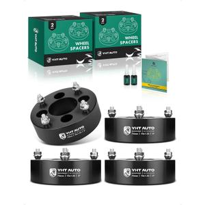 YHTAUTO 4x110 to 4x137 mm Wheel Adapters 2 inch Fits Bombardier, Can-Am, Arctic Cat, Honda, ATV Models, Tire Adapters w/ M10x1.25 & 12.9 Grade Studs, 74 mm Center Bore 4 Lug 4PCS Blacks