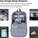 MAXTOP Laptop Backpack for Women Men College Bookbag Business Travel Backpack Water Resistant Computer Backpack with USB Charging Port Fits 15.6 Inch Laptop