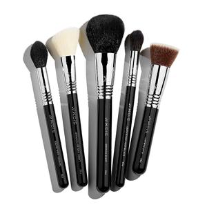Sigma Beauty Makeup Brush Set  Set of 5 Classic Makeup Brushes for Full Face, Professional Makeup Brushes for Foundation, Concealer, Blush/Powder, Contour, and Highlight (5 pcs)