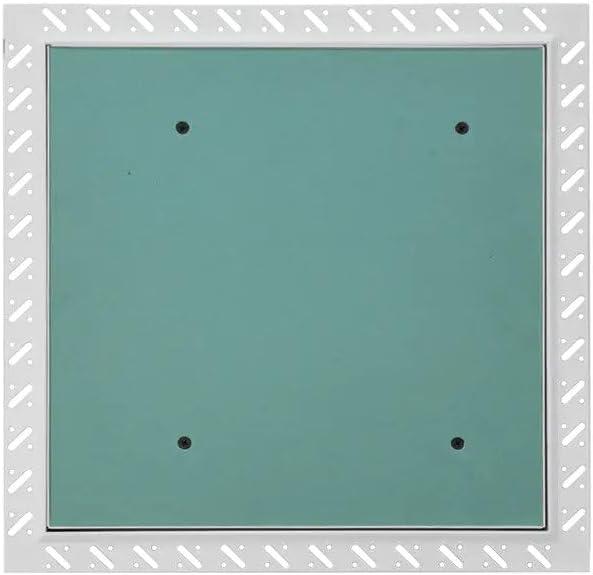 Byson Access Door 16" x 16" Drywall Access Panel Tape in - Ideal for Walls and Ceilings - Detachable Hinged Push Lock Door with Steel Frame Drywall Door