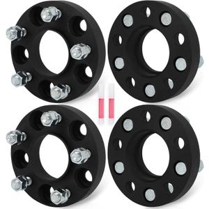 OCPTY 4PCS 5x115 to 5x115 Wheel Spacers 1" Wheel Adapters 14x1.5 Studs 71.5mm Center fit for 2005-2022 for Chrysler for 300/2008-2022 for Dodge for Challenger