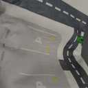 5x7ft Kids Town Road Play Rug - Non-Slip Faux Wool Carpet with Interactive City Map Design, Educational Toy Vehicle Mat for Kids, Bedroom Playroom Nursery Gift.