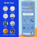 Blue Painters Tape, 2 in x 55 yd, 6 Rolls | Multi-Surface Masking Tape with Clean Removal, Ideal for Painting, Decorating, Indoor and Outdoor Projects