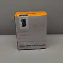 Single Serve One Cup Coffee Maker, for K Cups and Grounds, Mini Coffee Maker with Portable Handle, 6 to 12 Oz Brew Size, for Travel, Camping, Office, RV and Dorm, 120V, Black and Gold